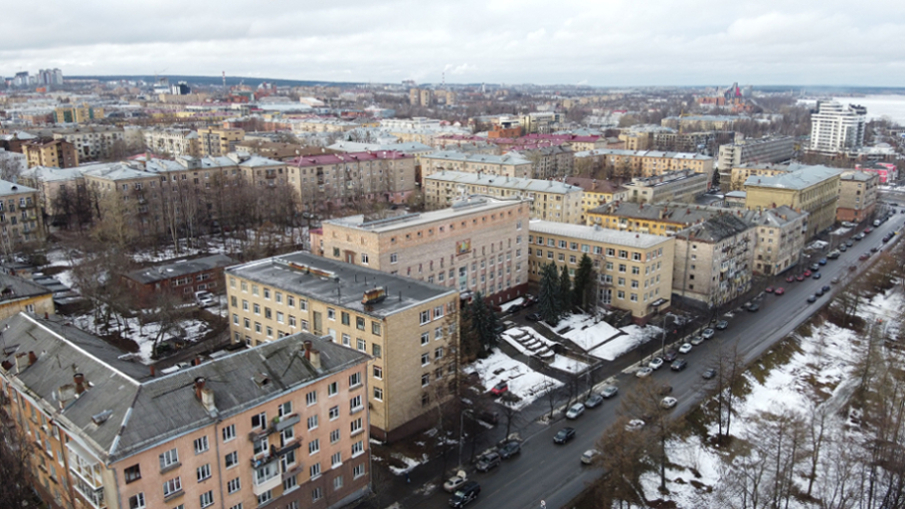 Karelian Research Center aerial view